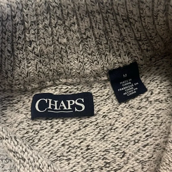 Mens Chaps M Sweater - Picture 3 of 3